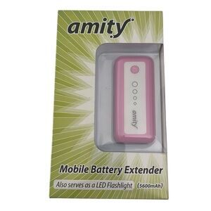 AMITY Pink Mobile Battery Extender